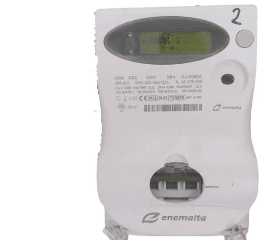 Malta electricity meters enemalta