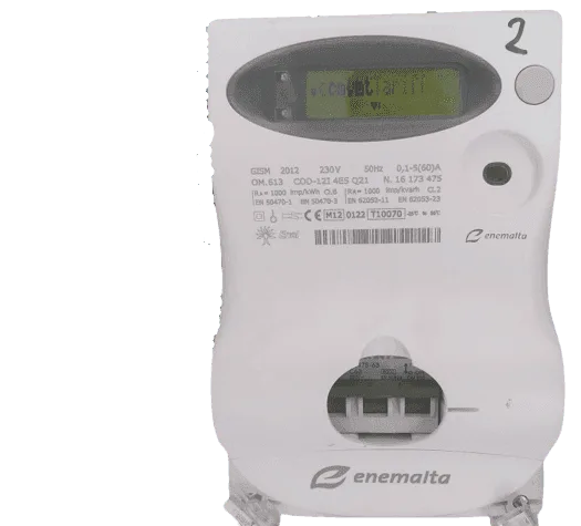 Malta electricity meters enemalta