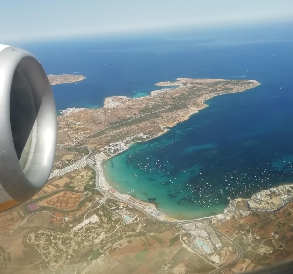 Flug about Malta