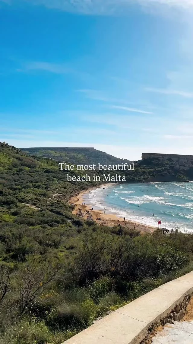 The best beach in Malta 🌞🤍Tips:
🐚 Beach: Ghajn Tuffieha
🥾 Hike up to the cliffs for panoramic views
🧺 Pack picnic and plenty of waterStart planning your Malta escape with our Digital Travel Guide (link in bio).Things to do in Malta | Things to do in Valletta | Secret Places in Malta | Tips for Visiting Malta | Hidden Gems in Malta | Visit Malta | Malta Life | Malta Diaries | Malta by Local