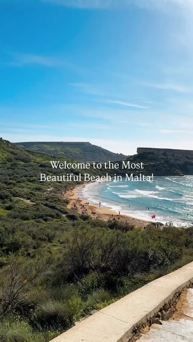 This view? 100% real. ❤️Tucked between clay cliffs, golden dunes, and terraced hills, Tuffieħa is one of Malta’s most breathtaking corners.Top 5 things you can’t miss here:
:Watching the sunset from the Tuffieħa watchtower trail
:Taking the stairs down to Golden Bay’s quieter cousin
:Hiking the clay ridges all the way to Ġnejna Bay
:Shooting those iconic winding paths and dramatic cliffs
:Morning yoga or a solo moment on the sand before the crowds arriveStart planning your Malta escape with our Digital Travel Guide (link in bio).📍Things to do in Malta | Secret Places in Malta | Tips for Visiting Malta | Hidden Gems in Malta | Visit Malta | Malta Life | Malta Diaries | Malta by Local | Summer in Malta | This is Malta | Malta Beaches