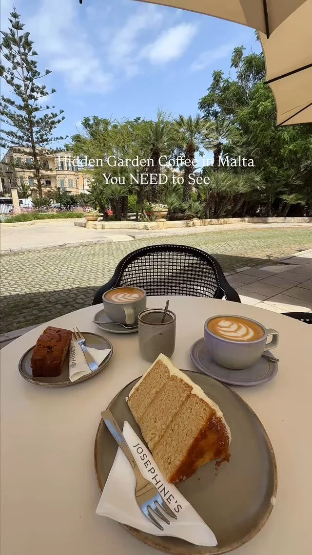 You need to visit this coffee shop in Malta!If you’re coming, don’t miss their lemon cake — it’s absolutely delicious! 🍋💛📍@josephinescoffeeThings to do in Malta | Secret Places in Malta | Tips for Visiting Malta | Hidden Gems in Malta | Visit Malta | Malta Life | Malta Diaries | Malta by Local | Malta Coffee