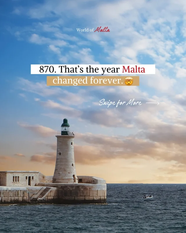 🤯 870. That’s the year Malta changed forever.It changed the island’s language, architecture, and culture.After years living here, these traces from centuries ago still surprise us daily!❤️ Follow @worldofmalta for more fascinating facts about Malta’s unique story🔄 Share with history buffs and curious travelers who love digging deeper!Malta history | Language facts | Travel deeper | Mediterranean culture | Historical travel | Hidden history