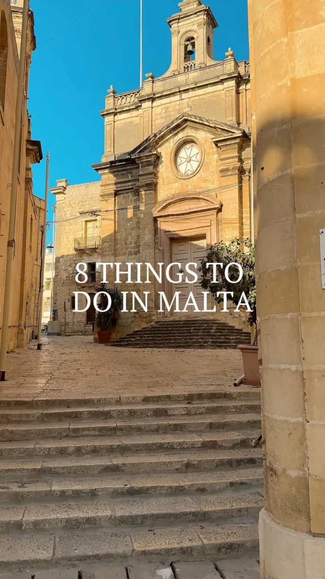 💬 Comment MALTA and I’ll send you a link to our free Malta Travel Guide! ✈️🤍🌴 8 Things to Do in Malta 🇲🇹✨📍 Gondola Ride
📍 Walk the streets of Birgu
📍 Visit Lower Barrakka Gardens in Valletta
📍 Kayaking Adventure
📍 Visit Mdina, the Silent City
📍 Boat Day
📍 Fireworks Celebrations
📍 Visit Marsaxlokk on Sunday for the market.✨ Follow for weekly Malta guides & travel tips🌅 Malta is better with friends — who’s coming with you?Best time to Visit | Things to do in Malta | Tips for Visiting Malta | Hidden Gems in Malta | Visit Malta | Malta Life | Malta Diaries | Malta by Local | Summer in Malta | This is Malta | Malta Beaches | Malta Activities