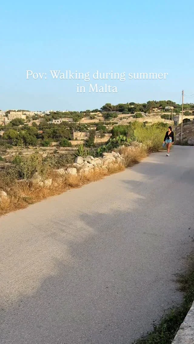 Pov: Walking during summer in Malta 🥵