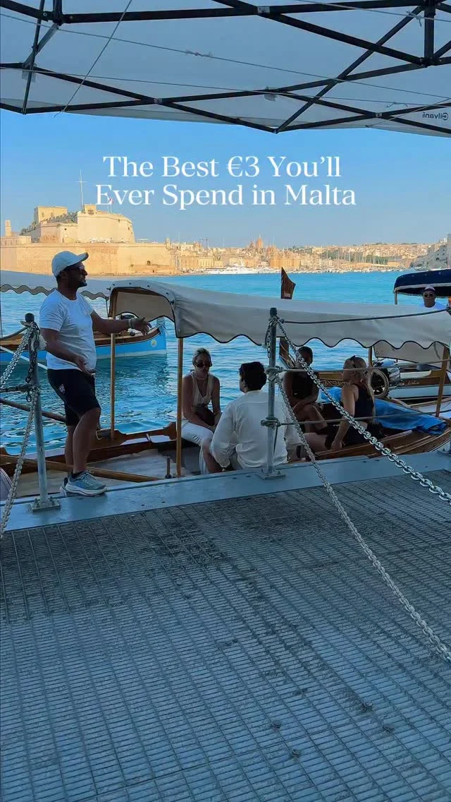 Would you try a gondola ride in Malta??? 🛶Follow us for travel in Malta inspiration! 🌴🐠🐚Best time to Visit | Things to do in Malta | Tips for Visiting Malta | Hidden Gems in Malta | Visit Malta | Malta Life | Malta Diaries | Malta by Local | Summer in Malta | This is Malta | Malta Beaches | Malta Activities