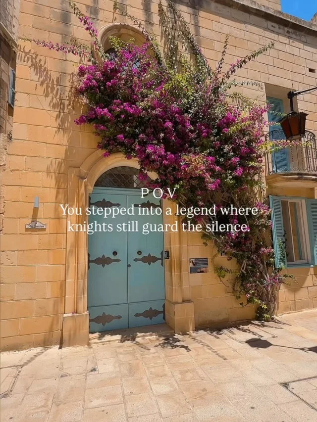 The beauty of this place in Malta ❤️📍Mdina, Maltaand follow for daily Malta inspiration. ✈️
