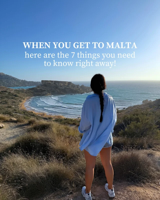 We still remember stepping off the plane in Malta for the first time! and we had no idea how much we were about to fall in love with this tiny island. 😍Along the way, we discovered little secrets that made our trip unforgettable. So we put them together for you: the 10 things we wish we’d known when we arrived.📌 Save this post so your Malta trip starts with a head start!