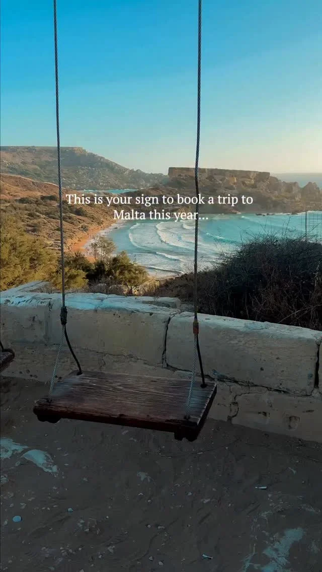 This is your sign to book a trip to Malta Island this year 🌊🌴🐚🐠🍷🌺Check our profile for itineraries 🧡