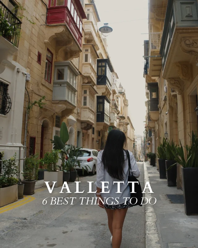 Is Valletta on your bucket list? ☕🕰🎞Valletta is Malta’s capital and one of those cities you instantly fall in love with. So much to see, eat, and explore 🫶 Here are a few must-dos:📍 Visit Lower Barrakka Gardens
📍 Visit St. John’s Co-Cathedral
📍 Dinner on St. Lucia’s Street
📍 Experience the Saluting Battery
📍 Enjoy a coffee  at a local café
📍 Picture on  Old Mint StreetShare this with the person you want to visit Valletta with ✈️