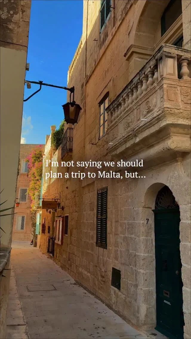 Is Malta on your bucket list? ✈️ 🌴🐚We keep falling in love with this island all over again 😍 Here are a few top places to visit in Malta 👇🏼📍 Valletta
📍 Mdina
📍 Blue Lagoon (Comino)
📍 Dingli Cliffs
📍 Marsaxlokk
📍GozoExplore more about Malta with our Digital Travel Guide (direct link in our profile).Follow for more Malta travel inspo & local tips! 🍃Share this with the person you want to visit Malta with ✈️